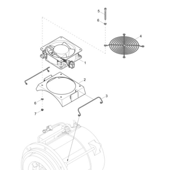 Blower Assembly for DW15e