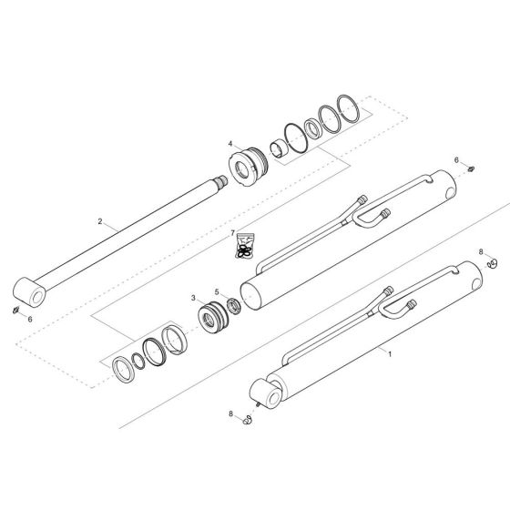 Tilt Ram Assembly