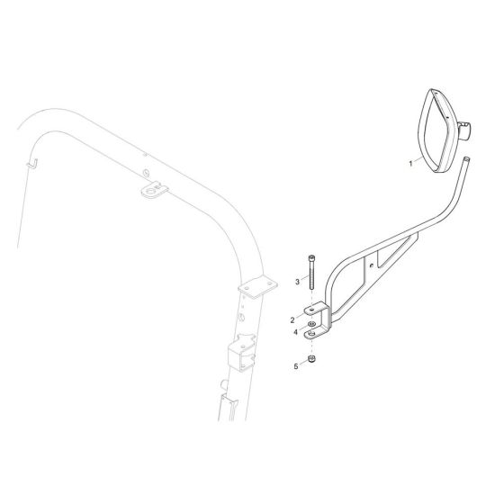 Mirror Assembly for DW20-2