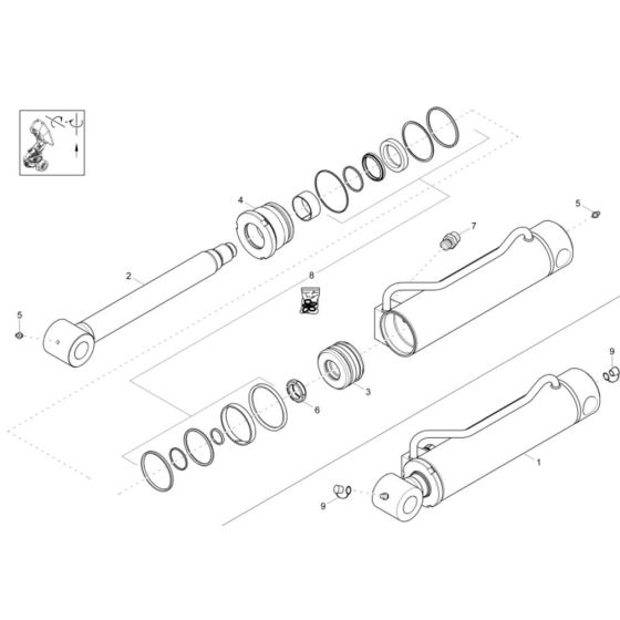 Lift Cylinder Assembly
