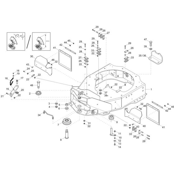 Front Frame Assembly DW20