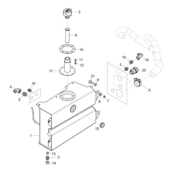 Hydraulic Tank Assembly