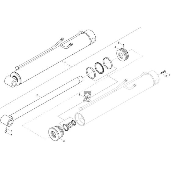 Tilt Ram Assembly