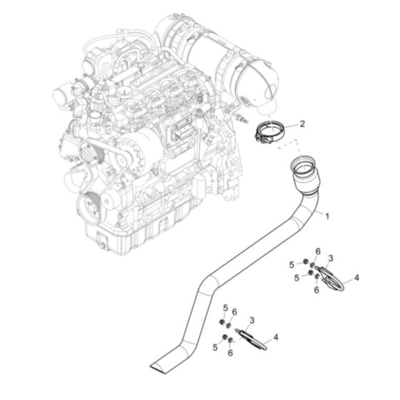 Exhaust Assembly for DW50