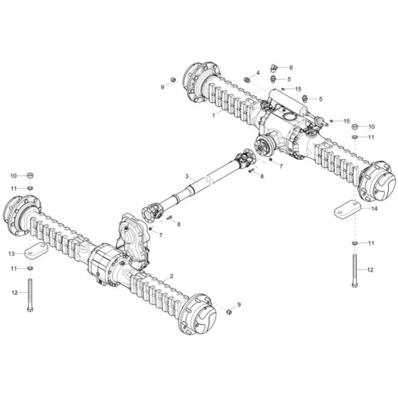 Axle Assembly for DW60-2