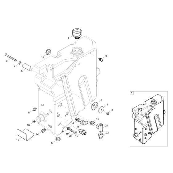Hydraulic Tank Assembly