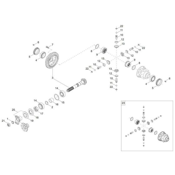Differential Axle Assembly