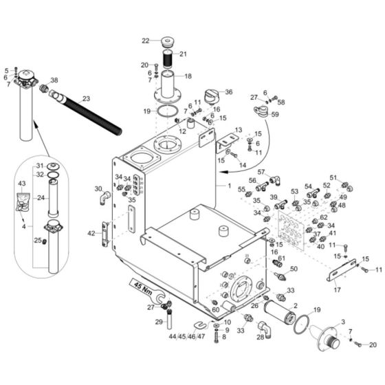 Hydraulic Tank Assembly