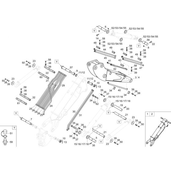 Luffing Boom Assembly