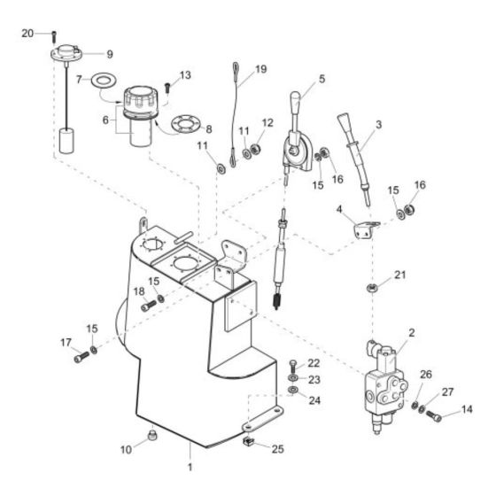 Fuel Tank Assembly for TD15