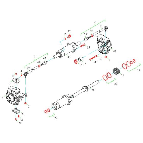 Steering Cylinder Assembly