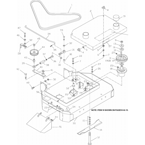 Cutting Deck Assembly