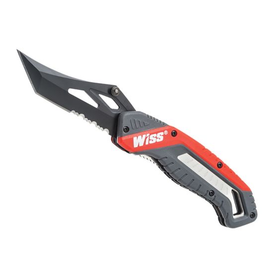Folding Pocket Knife Titanium Coated Blade for Crescent Wiss