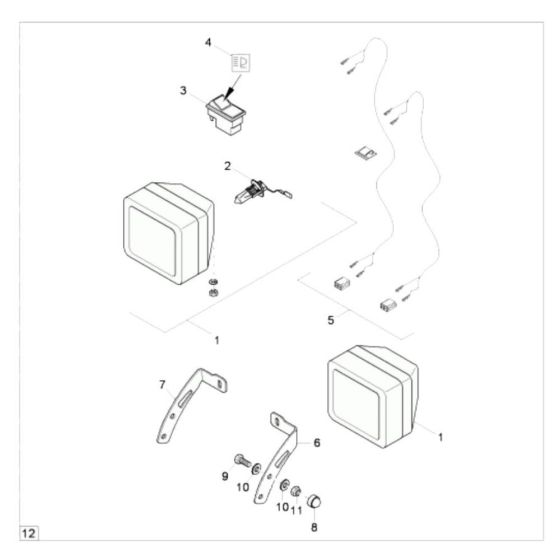 Working Light Assembly