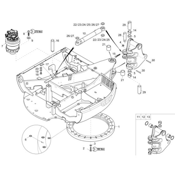 Chassis Assembly for Wacker 6503
