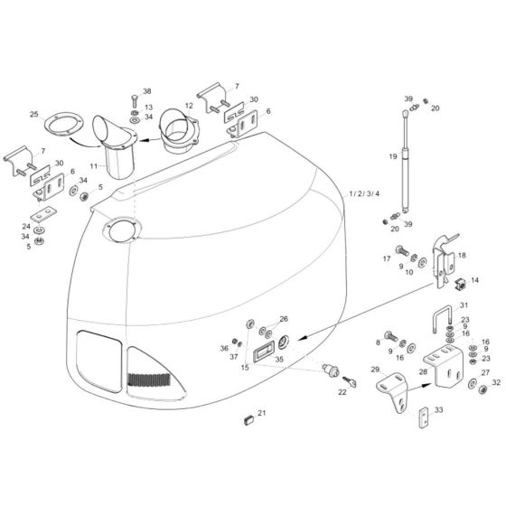 Engine Hood Assembly