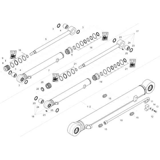 Bucket Cylinder Assembly
