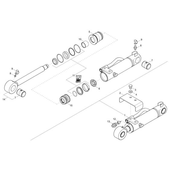 Blade Cylinder Assembly