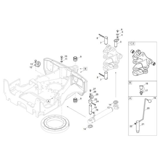 Chassis Assembly for Wacker 803-2