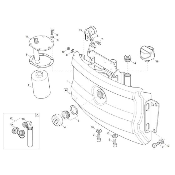 Hydraulic Tank Assembly