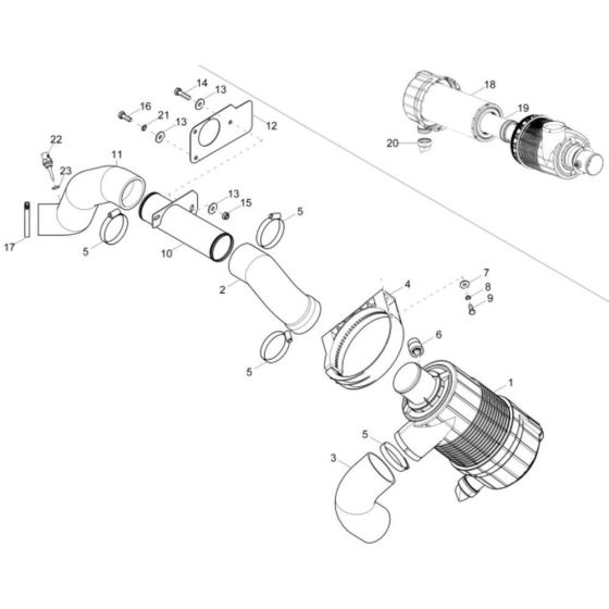 Air Cleaner for Wacker ET145