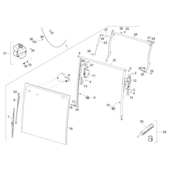 Front Window Assembly