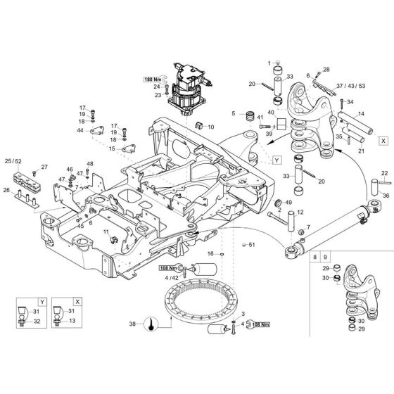 Chassis Assembly for Wacker ET20