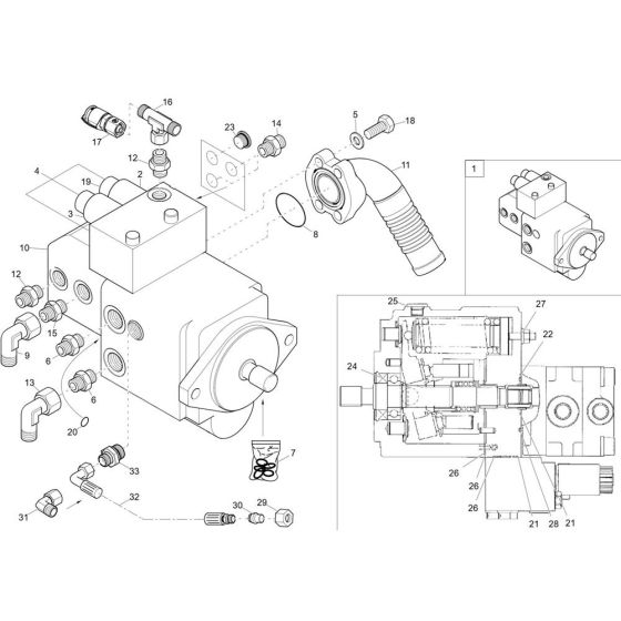 Hydraulic Pump Assembly
