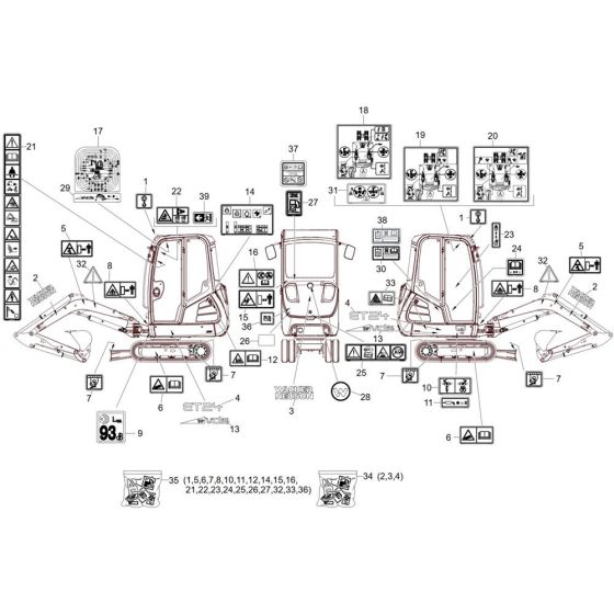 Wacker ET24 Decals