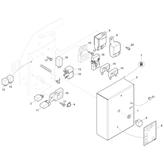 Relay Box Assembly for ET35
