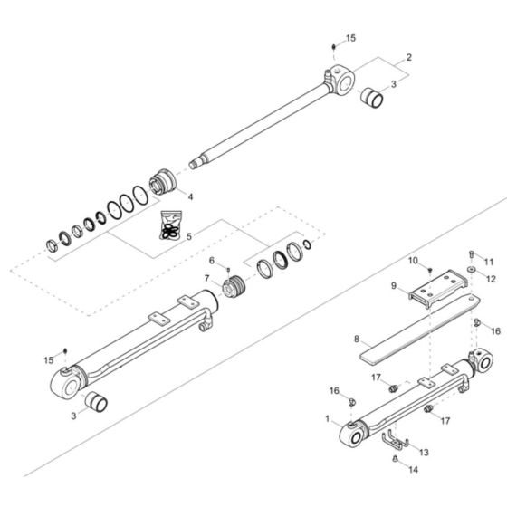 Bucket Cylinder Assembly