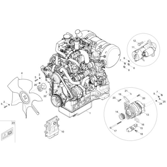 Engine Assembly for ET58