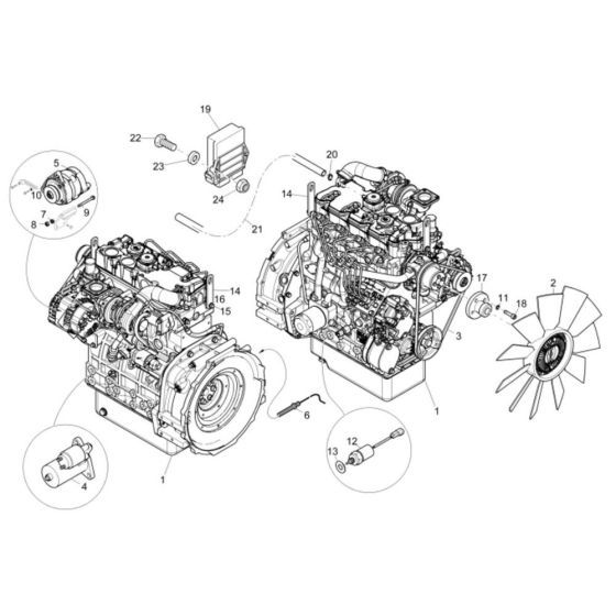 Engine Assembly for ET65