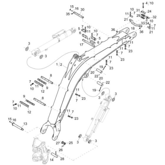 Lift Arm Assembly for EW65