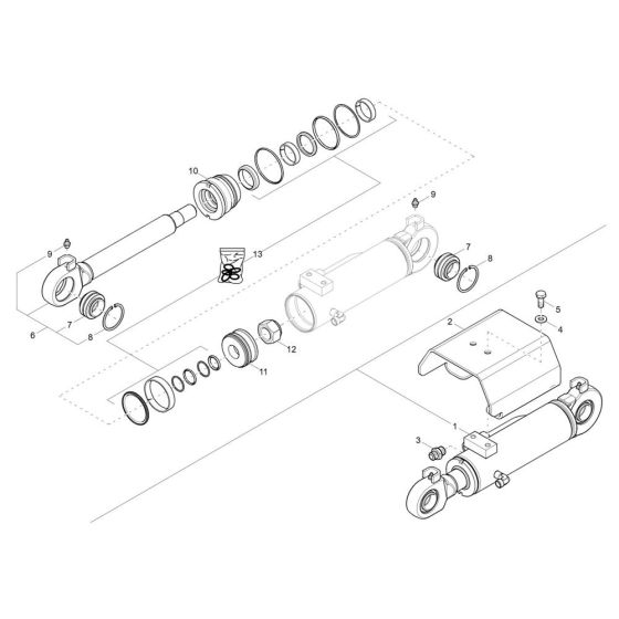 Blade Cylinder Assembly
