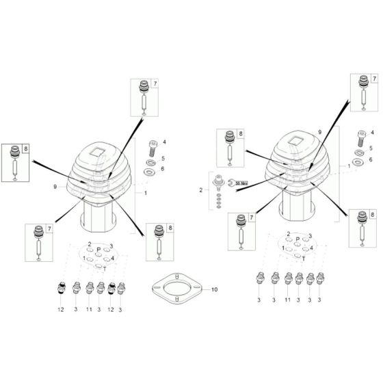 Joystick Assembly for Wacker EZ26