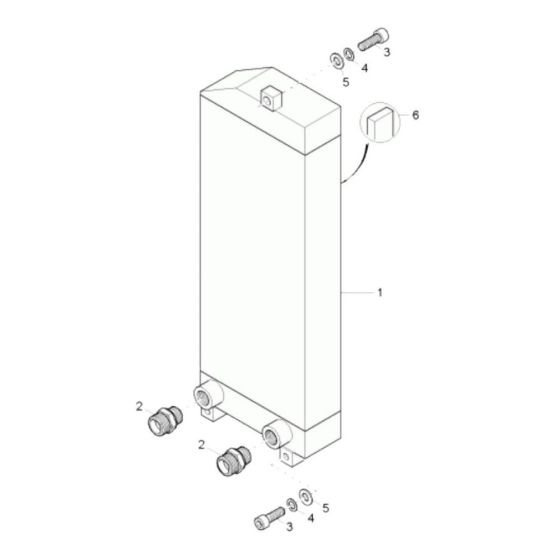 Oil Cooler Assembly for EZ26
