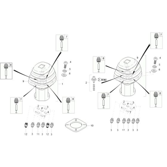 Joystick Assembly for Wacker EZ28