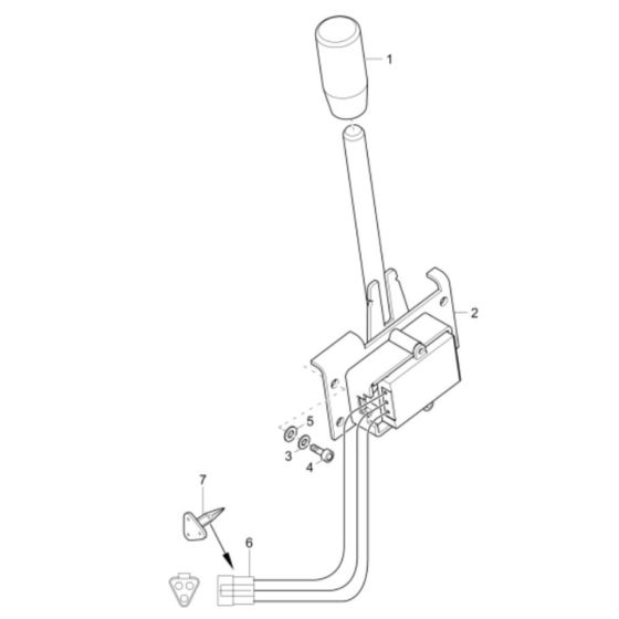 Speed Actuator for Wacker EZ38