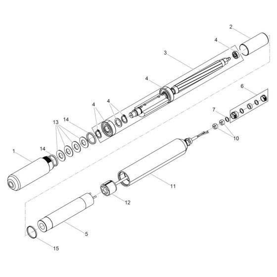Head Assembly for Wacker IRFU 65