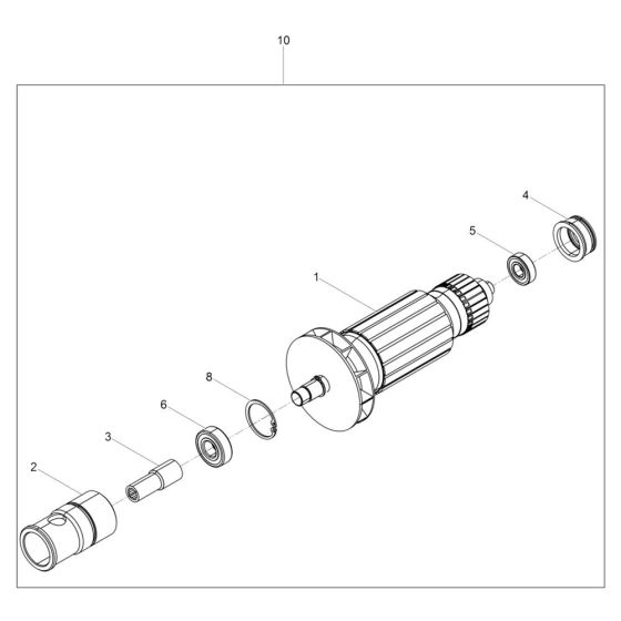 Rotor Assembly for Wacker