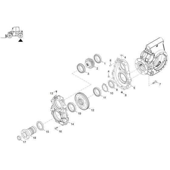 Distributor Gearbox Assembly