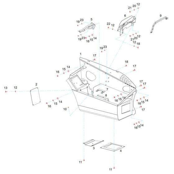 Engine Box Assembly