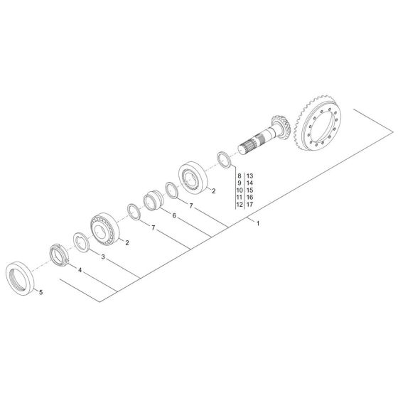 Drive Assembly for TH522