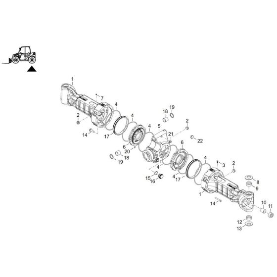 Axle Tube Assembly