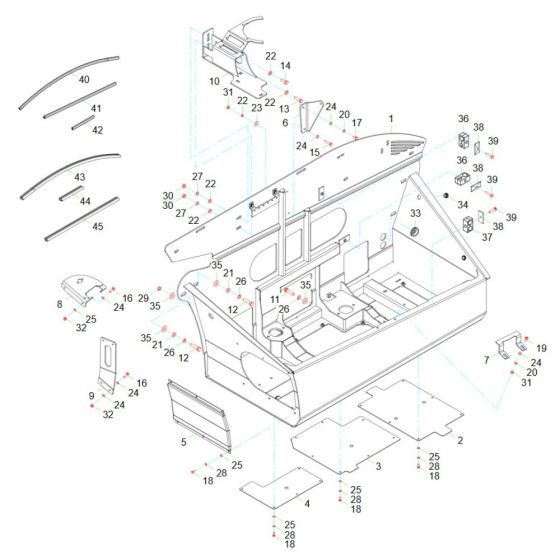 Engine Box Assembly