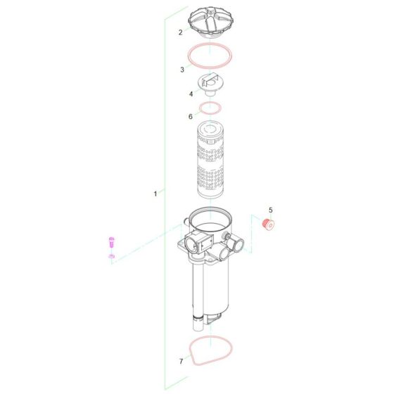 Hydraulic Oil Filter Assembly