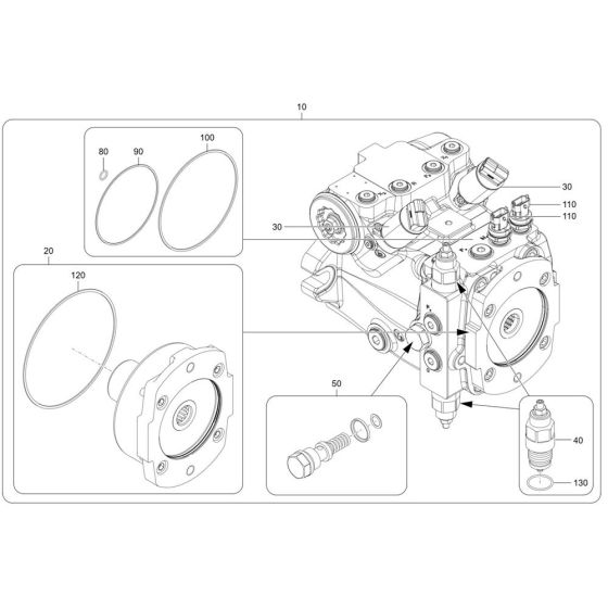 Displacement Pump Assembly