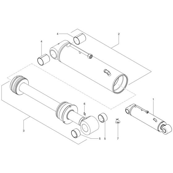 Tilt Ram Assembly