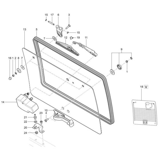 Window Assembly for TH627